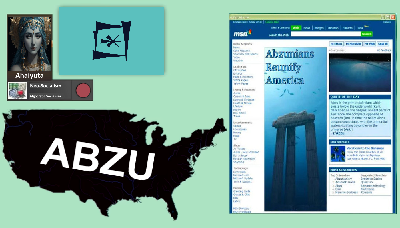 HoI4 TotA Ahaiyuta's Abzu American Reunification Blank Meme Template