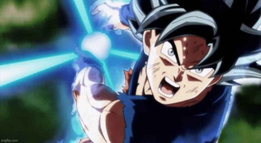 Ultra Instinct Goku Kamehameha 2 | image tagged in ultra instinct goku kamehameha 2 | made w/ Imgflip meme maker