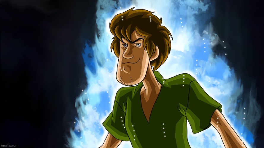 Shaggy:I finally killed the boyfriend from FNF | image tagged in ultra instinct shaggy | made w/ Imgflip meme maker