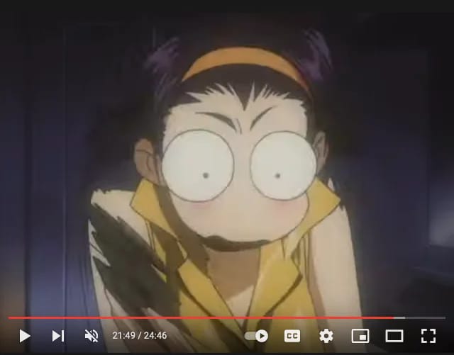 High Quality faye valentine funny face Blank Meme Template