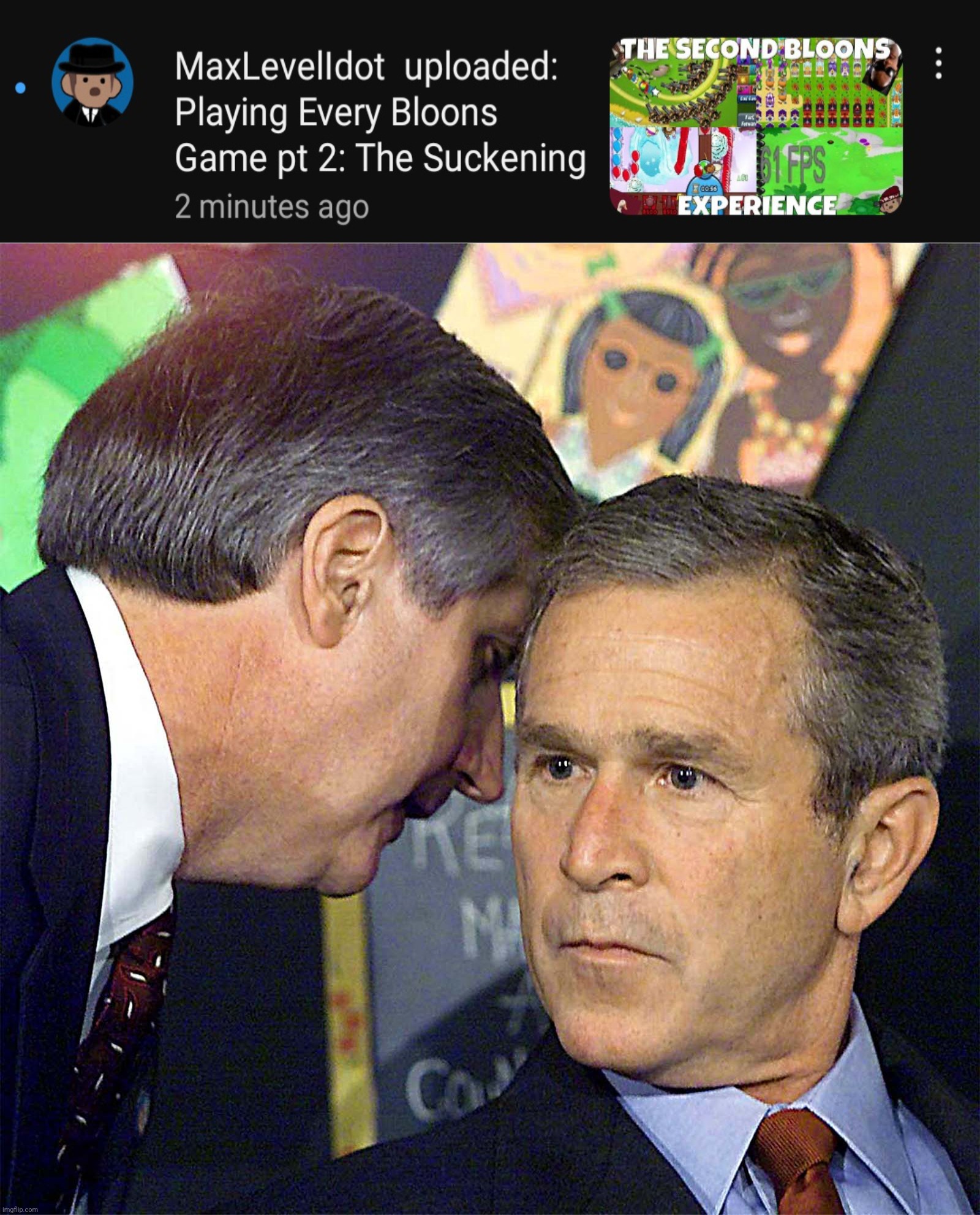 Bush Learning About 9/11 | image tagged in bush learning about 9/11 | made w/ Imgflip meme maker