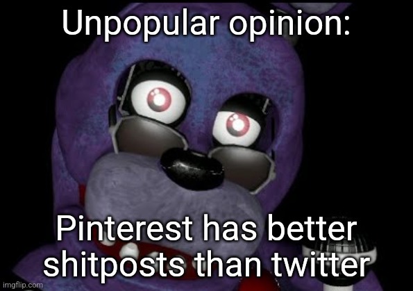 goofster 2 | Unpopular opinion:; Pinterest has better shitposts than twitter | image tagged in goofster 2 | made w/ Imgflip meme maker