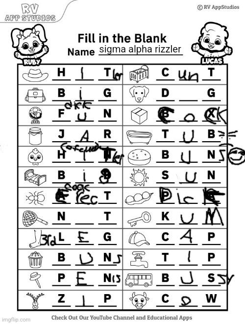 sigma alpha rizzler | made w/ Imgflip meme maker