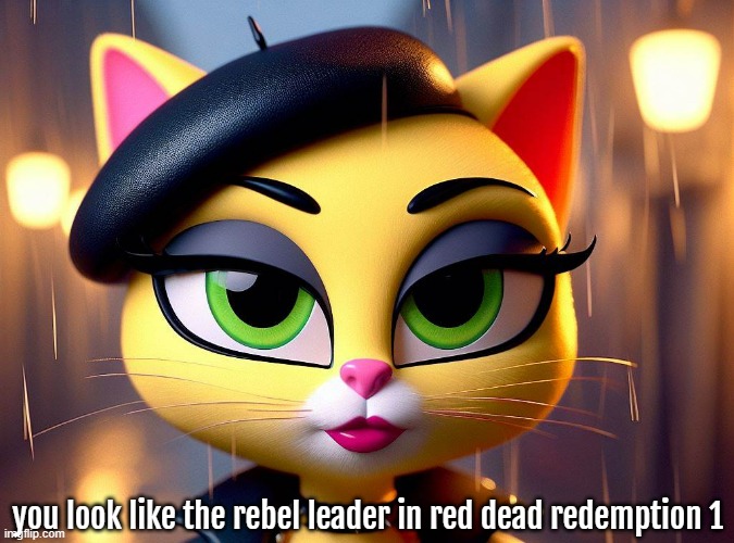 you look like the rebel leader in red dead redemption 1 | made w/ Imgflip meme maker