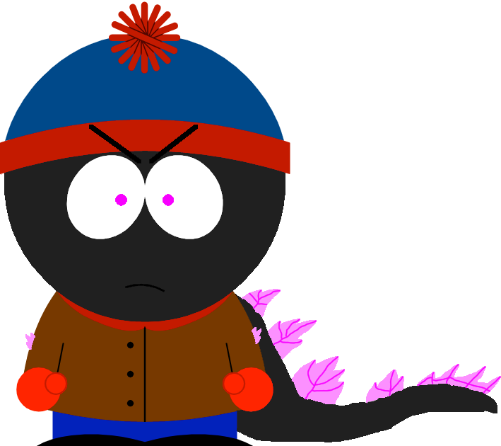 Stan Marsh as Evolved Godzilla (Atomic Breath) Blank Meme Template