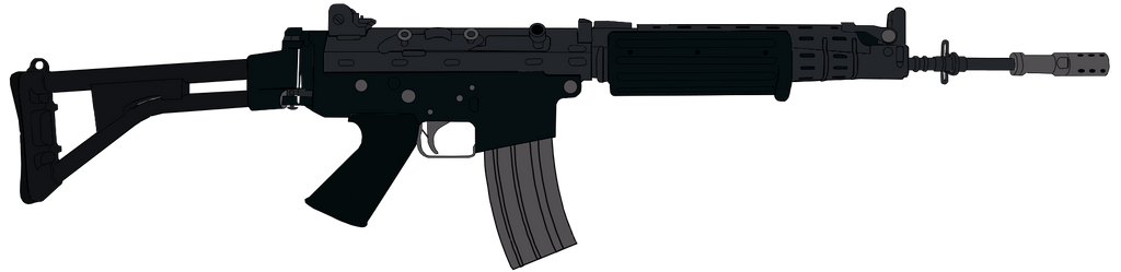 FN FNC (Light mag) Blank Meme Template