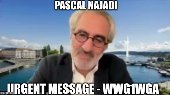 Pascal Najadi:  Urgent Message – WWG1WGA  (Video)