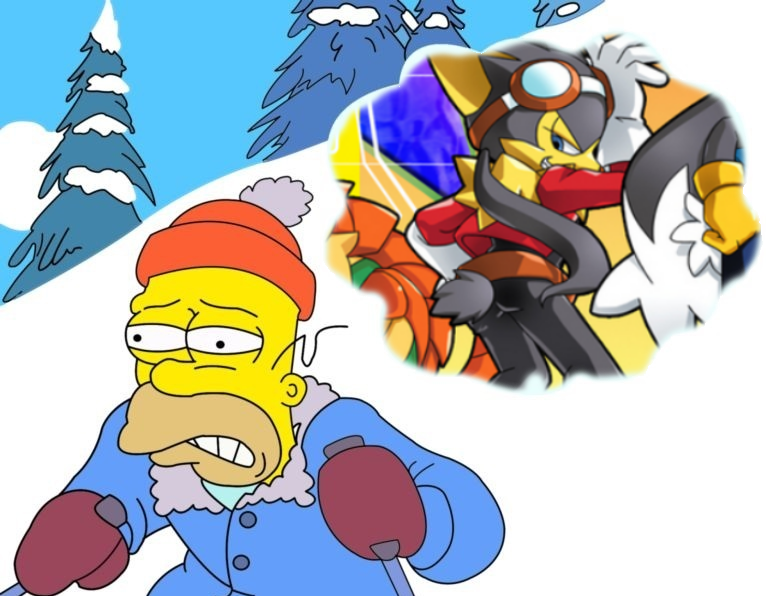 High Quality Homer's Imagination Over Klonoa Blank Meme Template