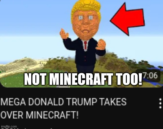 NOT MINECRAFT TOO! | made w/ Imgflip meme maker