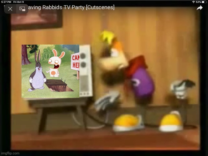 Holy shit | image tagged in rayman gets | made w/ Imgflip meme maker