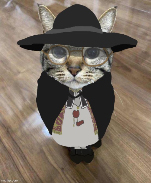 Day 5 of cats in Guts and Blackpowder uniforms (reposted) | image tagged in gutsandblackpowder,priest,cats,memes,roblox | made w/ Imgflip meme maker