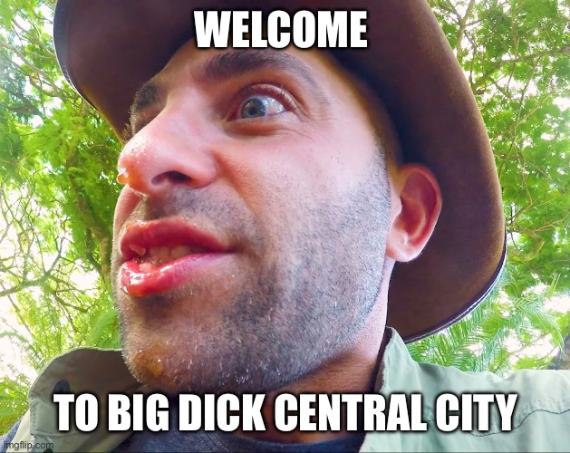 Big dick city | WELCOME; TO BIG DICK CENTRAL CITY | image tagged in dick,memes,funny,city,coyote,peterson | made w/ Imgflip meme maker