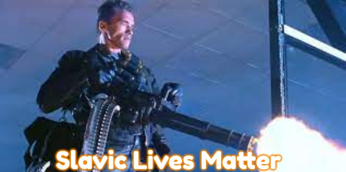 Slavic Schwarzenegger | Slavic Lives Matter | image tagged in slavic schwarzenegger,slavic | made w/ Imgflip meme maker