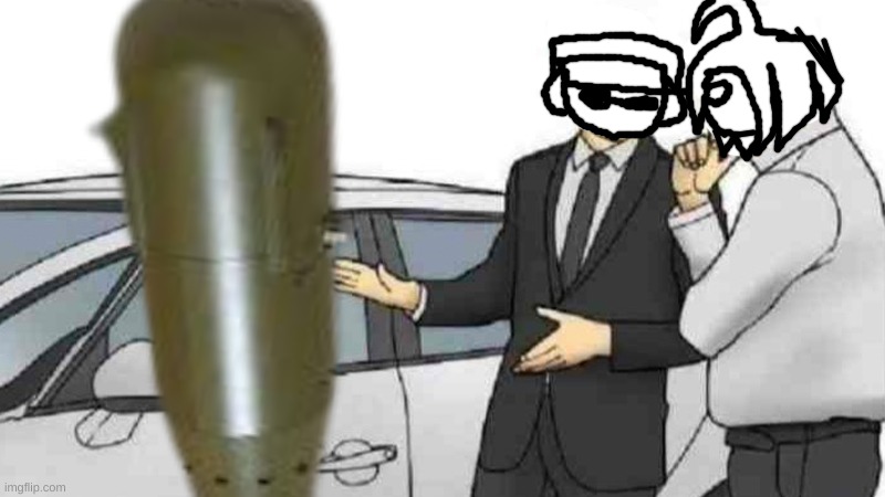 Zombie apocalypse team lore: (ducc) | image tagged in memes,car salesman slaps roof of car | made w/ Imgflip meme maker