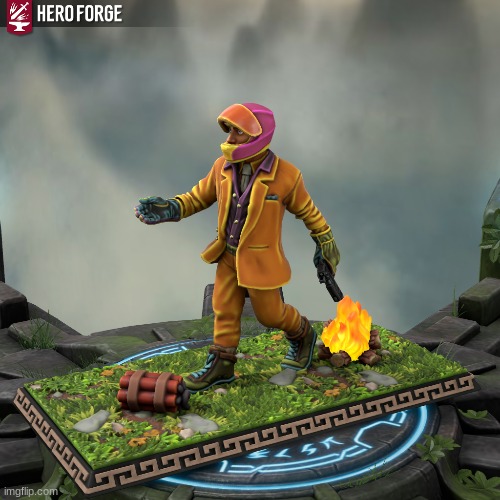 All of you seem to like UO a lot. Only problem I had was there was no Stunt Performer set in Hero Forge, so I had to improvise. | made w/ Imgflip meme maker
