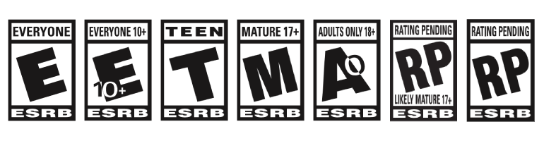 Updated ESRB Ratings Blank Template - Imgflip