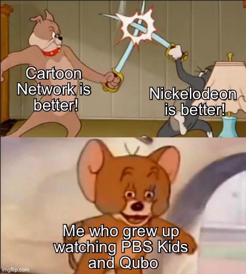 PBS | image tagged in pbs,cartoon network,nickelodeon | made w/ Imgflip meme maker