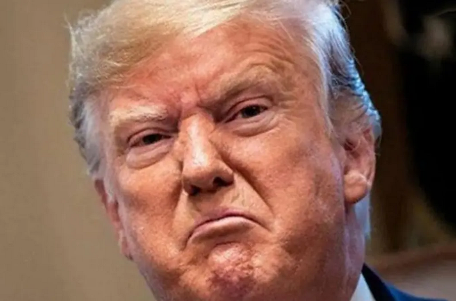High Quality Angry Defendant Trump Blank Meme Template
