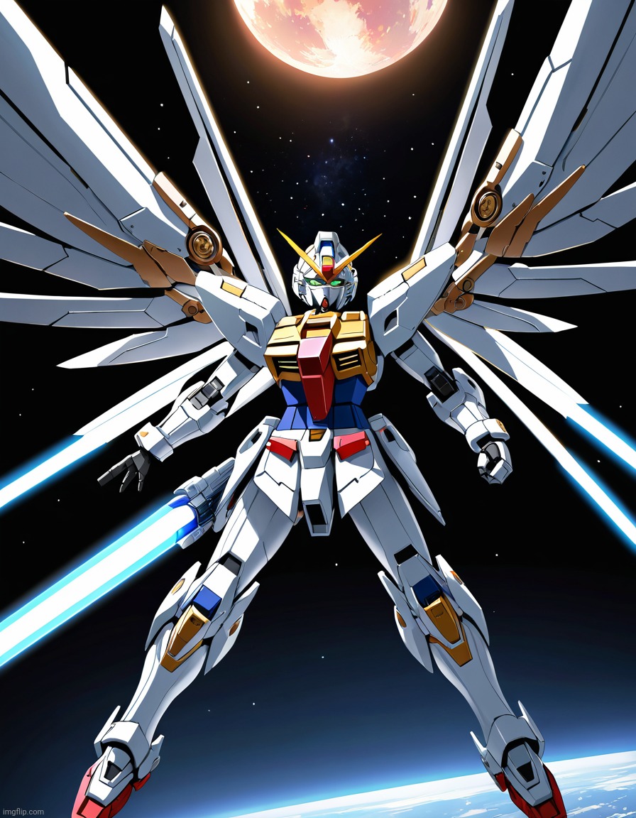 Cool AI generated Gundam | made w/ Imgflip meme maker