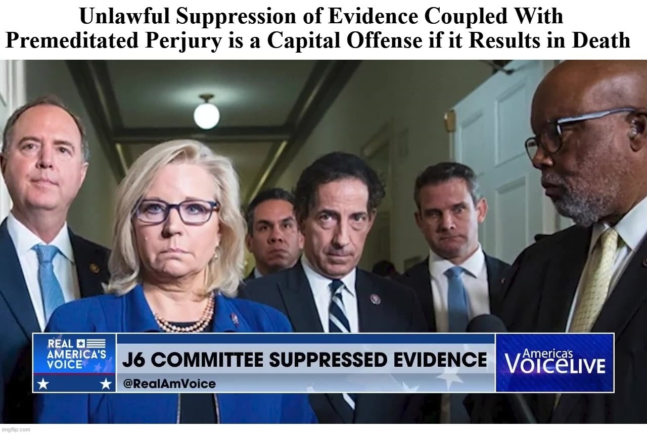 I See Dead People | image tagged in january 6,suppression of evidence,perjury,sedition,treason,the murderer | made w/ Imgflip meme maker
