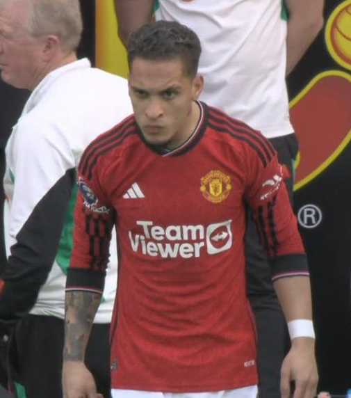 High Quality Antony coming on as a sub for Manchester United Blank Meme Template