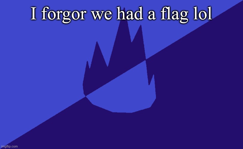 MSMG Dark Blue 2023 Flag | I forgor we had a flag lol | image tagged in msmg dark blue 2023 flag | made w/ Imgflip meme maker
