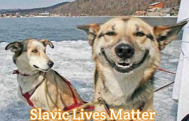 Original Stoner Dog | Slavic Lives Matter | image tagged in memes,original stoner dog | made w/ Imgflip meme maker
