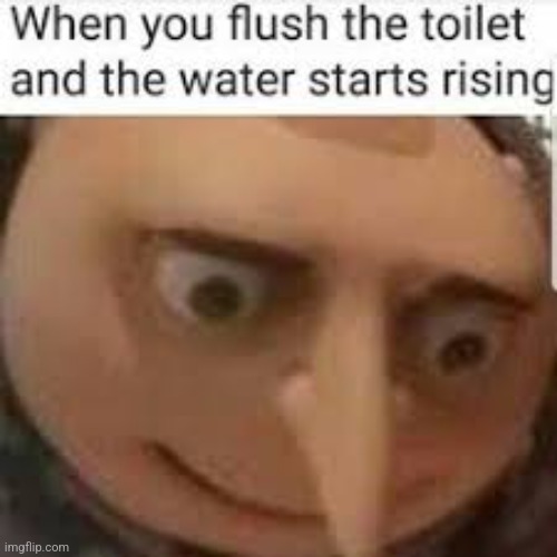 Fun fact: this meme was how I discovered imgflip back in October 2020 | image tagged in when you flush the toilet | made w/ Imgflip meme maker