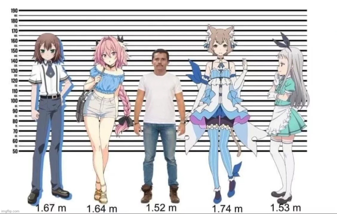femboy height chart | made w/ Imgflip meme maker