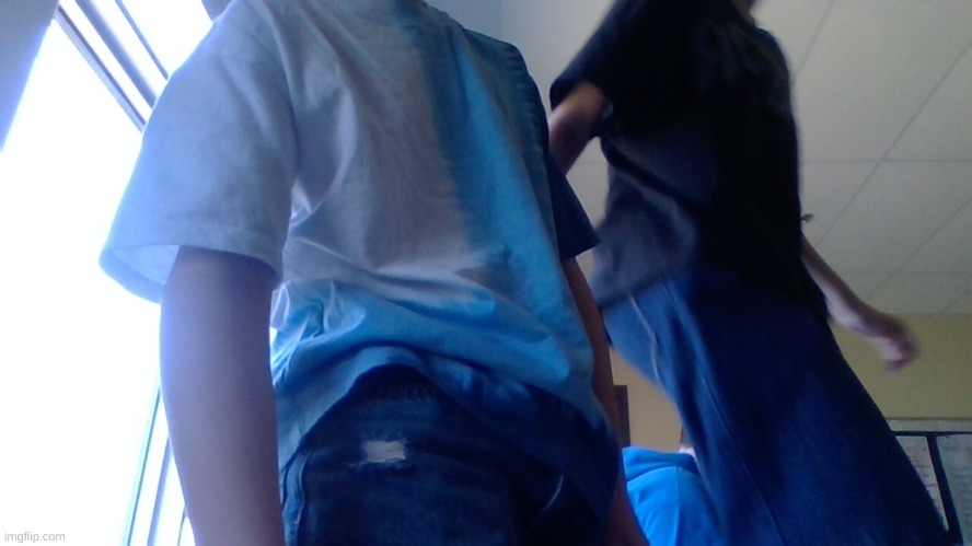 rate the fit (Im in blue) | made w/ Imgflip meme maker