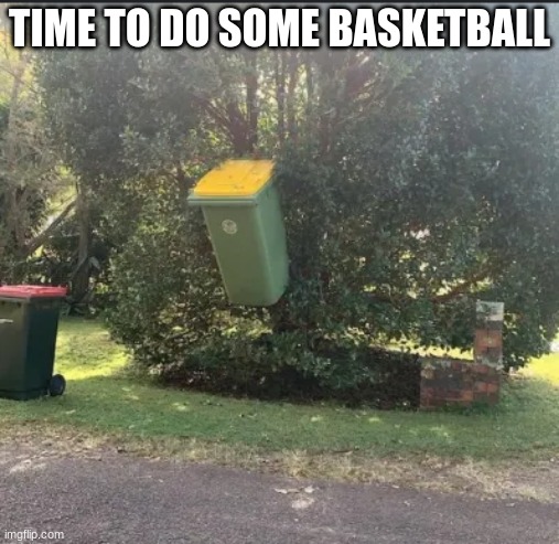 Awesome idea for me | TIME TO DO SOME BASKETBALL | image tagged in me and the boys,fun | made w/ Imgflip meme maker