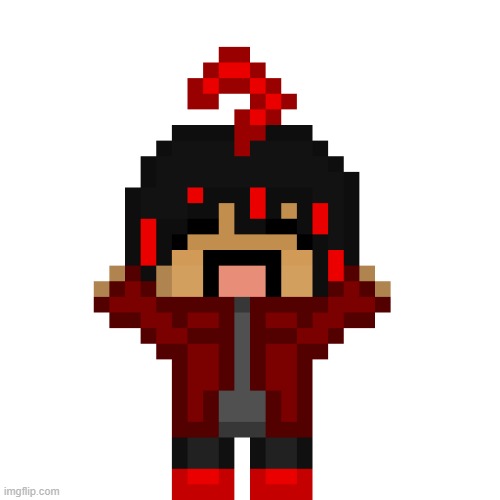 he doesn't know what you did (yet) | image tagged in twoelectrik86happy png | made w/ Imgflip meme maker