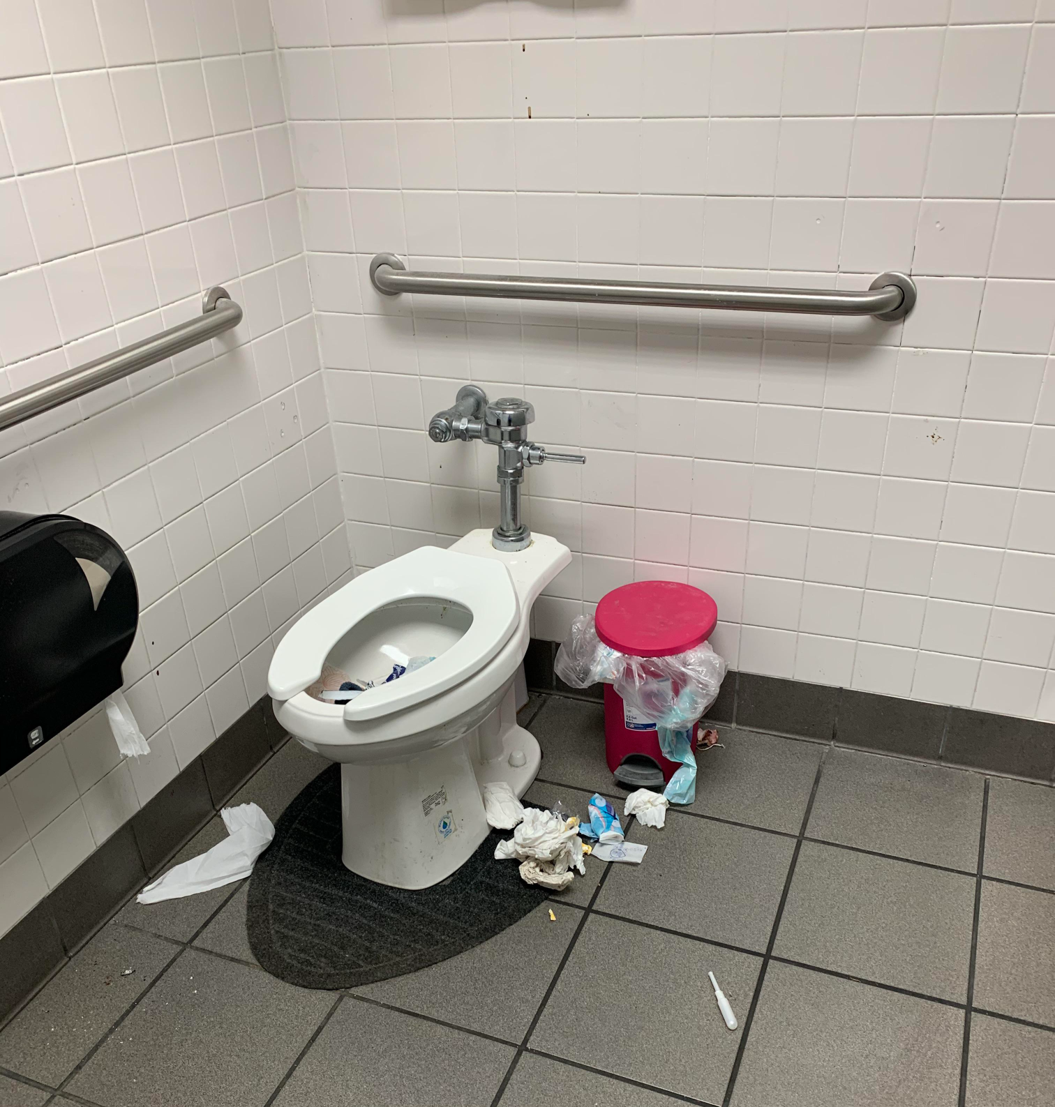 gas station bathroom Blank Meme Template