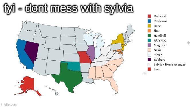 fyi - dont mess with sylvia | made w/ Imgflip meme maker