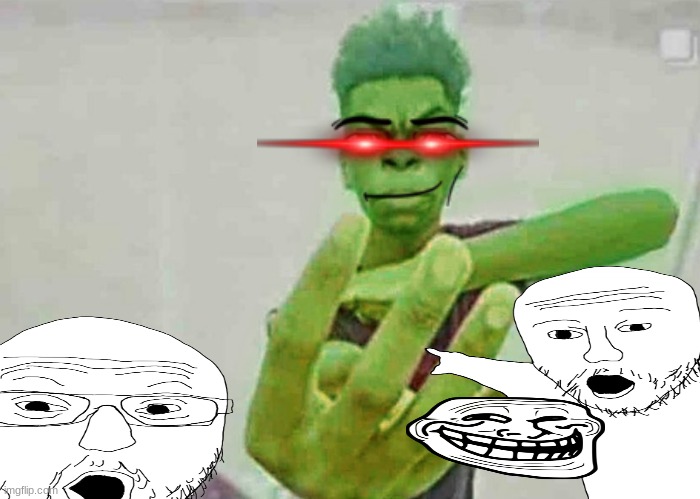 mods taped my mouth. the only cure is U.P.V.O.T.E.S. (you decide what that stands for.) | image tagged in beast boy holding up 4 fingers,what the heck did you just bring upon this cursed land | made w/ Imgflip meme maker