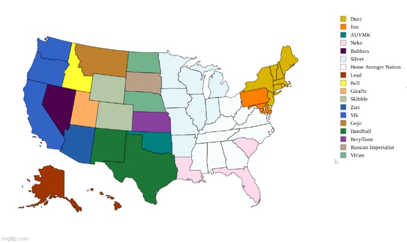 all land has been taken. 18 regions remain. - Imgflip