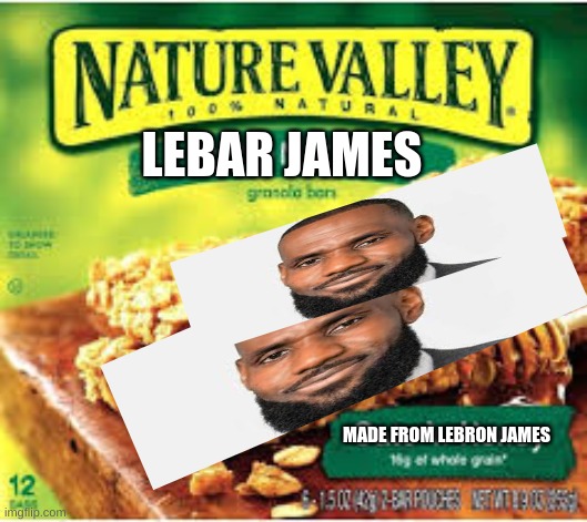 le"bar" james | LEBAR JAMES; MADE FROM LEBRON JAMES | image tagged in funny memes | made w/ Imgflip meme maker