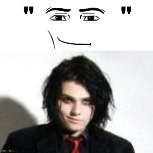 image tagged in gerard way,emo,yeah tags | made w/ Imgflip meme maker