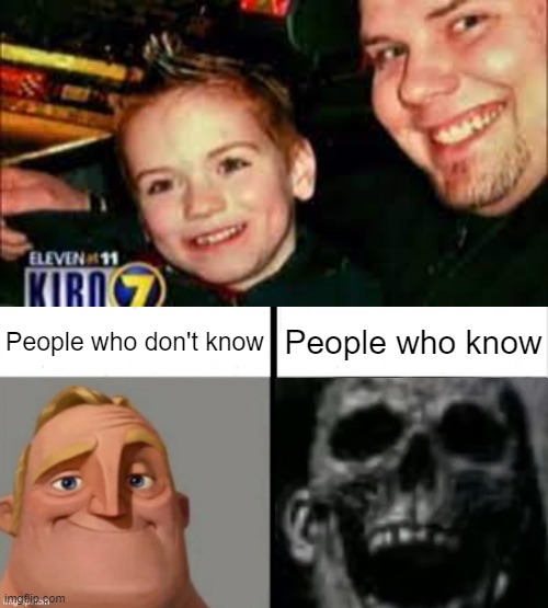 2009 tacoma monster jam disaster | People who don't know; People who know | image tagged in people who don't know vs people who know | made w/ Imgflip meme maker