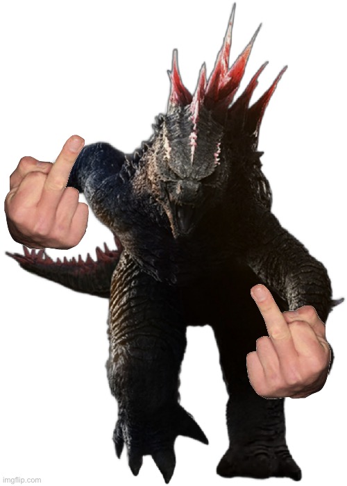 Evolved Godzilla 2 | image tagged in evolved godzilla 2 | made w/ Imgflip meme maker