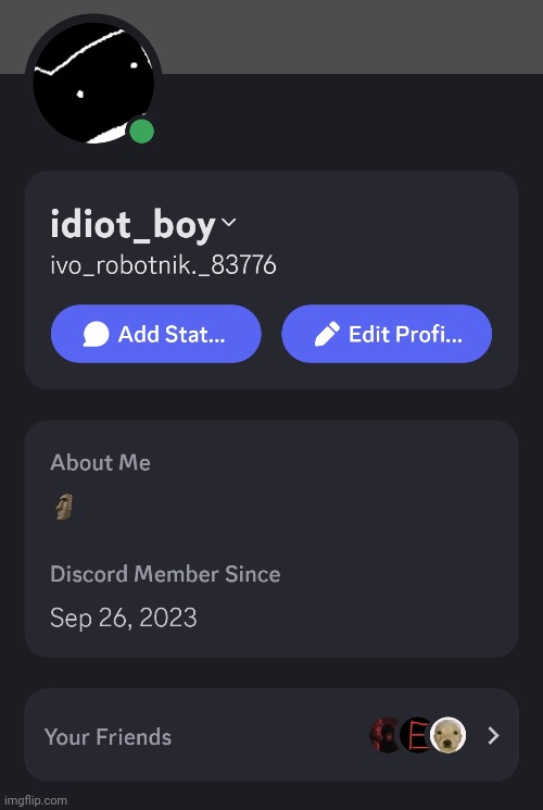 changed my discord name | made w/ Imgflip meme maker