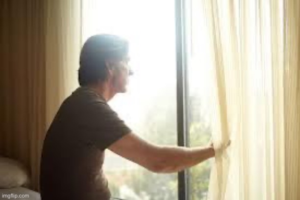 staring out window | image tagged in staring out window | made w/ Imgflip meme maker