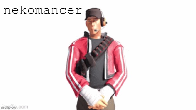 neko temp scout drip Blank Meme Template