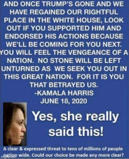 Paybacks a bitch MAGA 2024 | image tagged in cacklin kamala | made w/ Imgflip meme maker