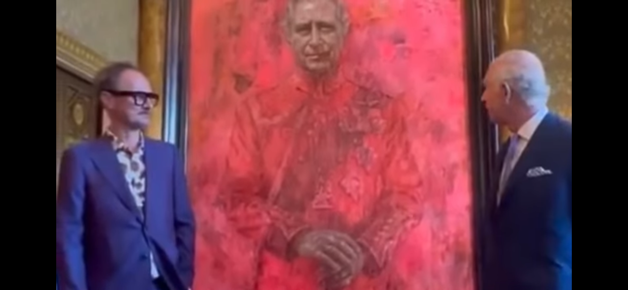 Prince king Charles art portrait evil Blank Meme Template