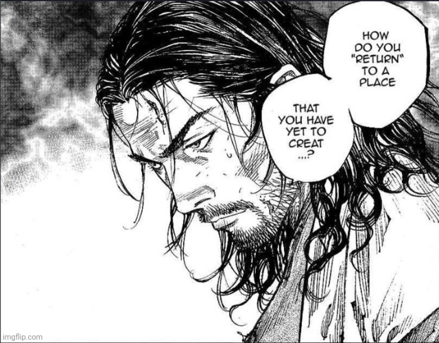 Don't best your meat , read these instead | image tagged in vagabond | made w/ Imgflip meme maker