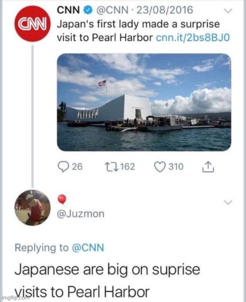 Pearl Harbour | image tagged in pearl harbor,surprise | made w/ Imgflip meme maker