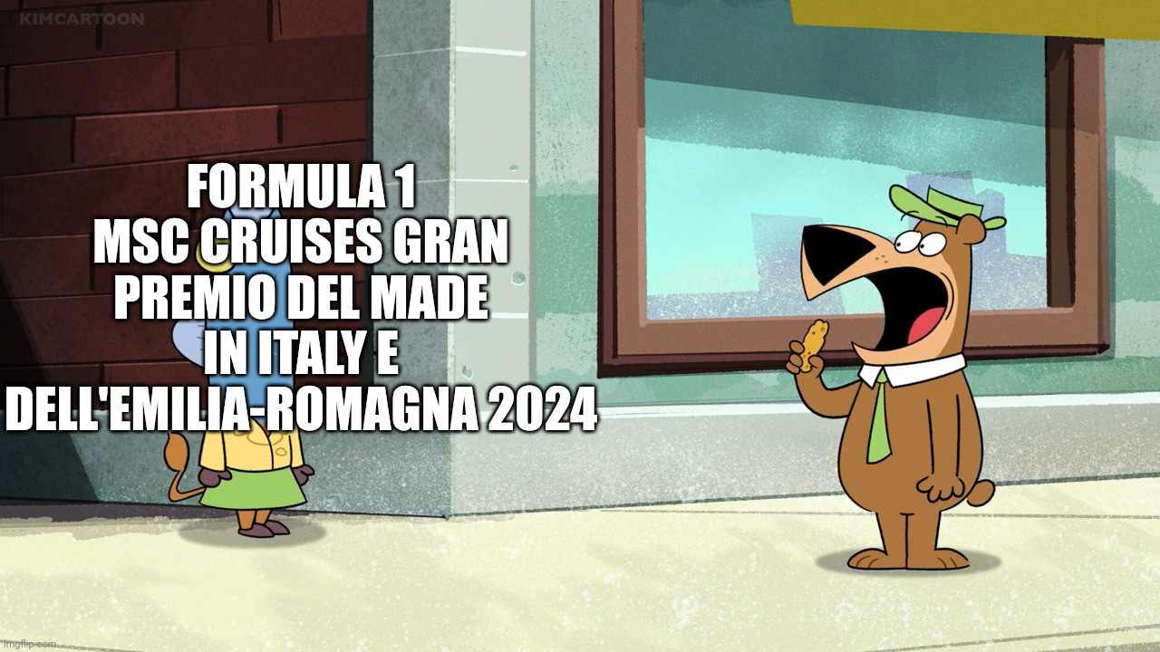 FORMULA 1 MSC CRUISES GRAN PREMIO DEL MADE IN ITALY E DELL'EMILIA-ROMAGNA 2024 | image tagged in formula 1,italy,racing,open-wheel racing | made w/ Imgflip meme maker