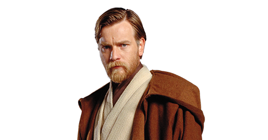 High Quality Kenobi Transparent Background Blank Meme Template