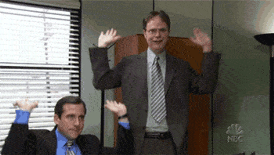 High Quality The Office celebration Blank Meme Template